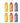 Crybaby gel sampler 6-pack – Mango Banana, Peach Berry Cobbler, Sweet Potato Pie.